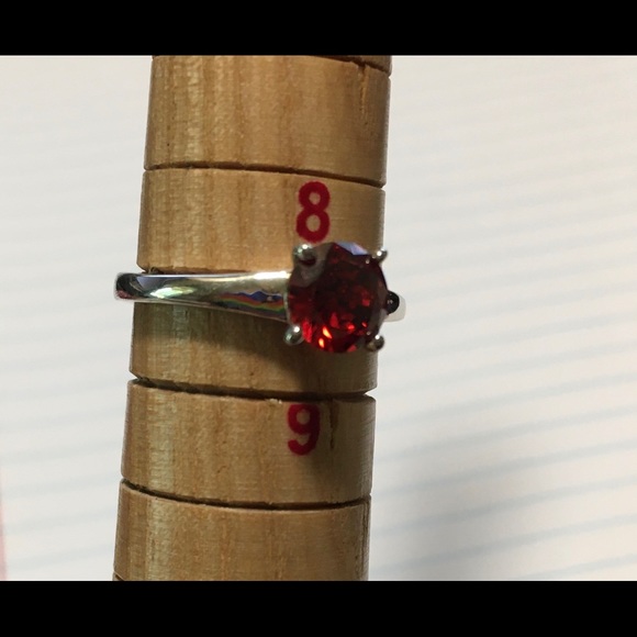 Red Orange Ring 8 1/2 Costume - Picture 1 of 3